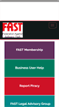 Mobile Screenshot of fast.org