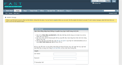 Desktop Screenshot of forum.fast.com.vn